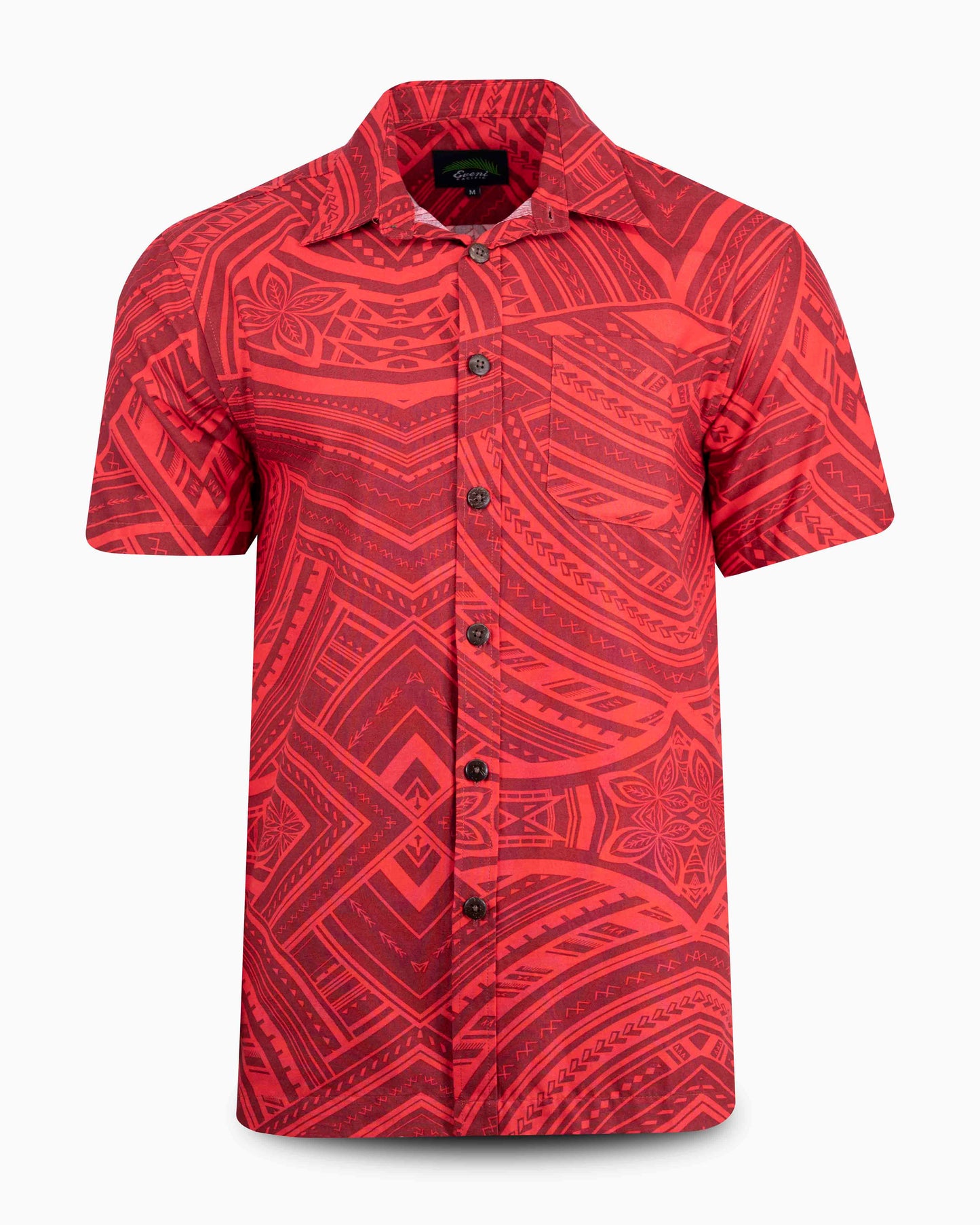 Eveni Pacific Men's Classic Shirt - Inca Red