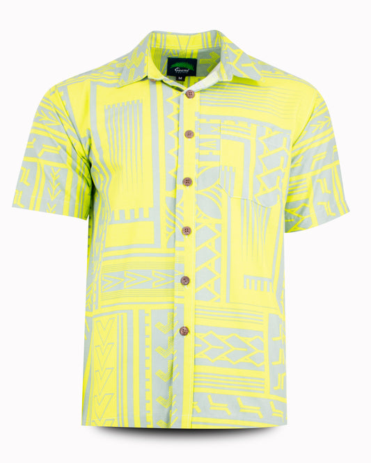 Eveni Pacific Men's Classic Shirt - Luna Neon