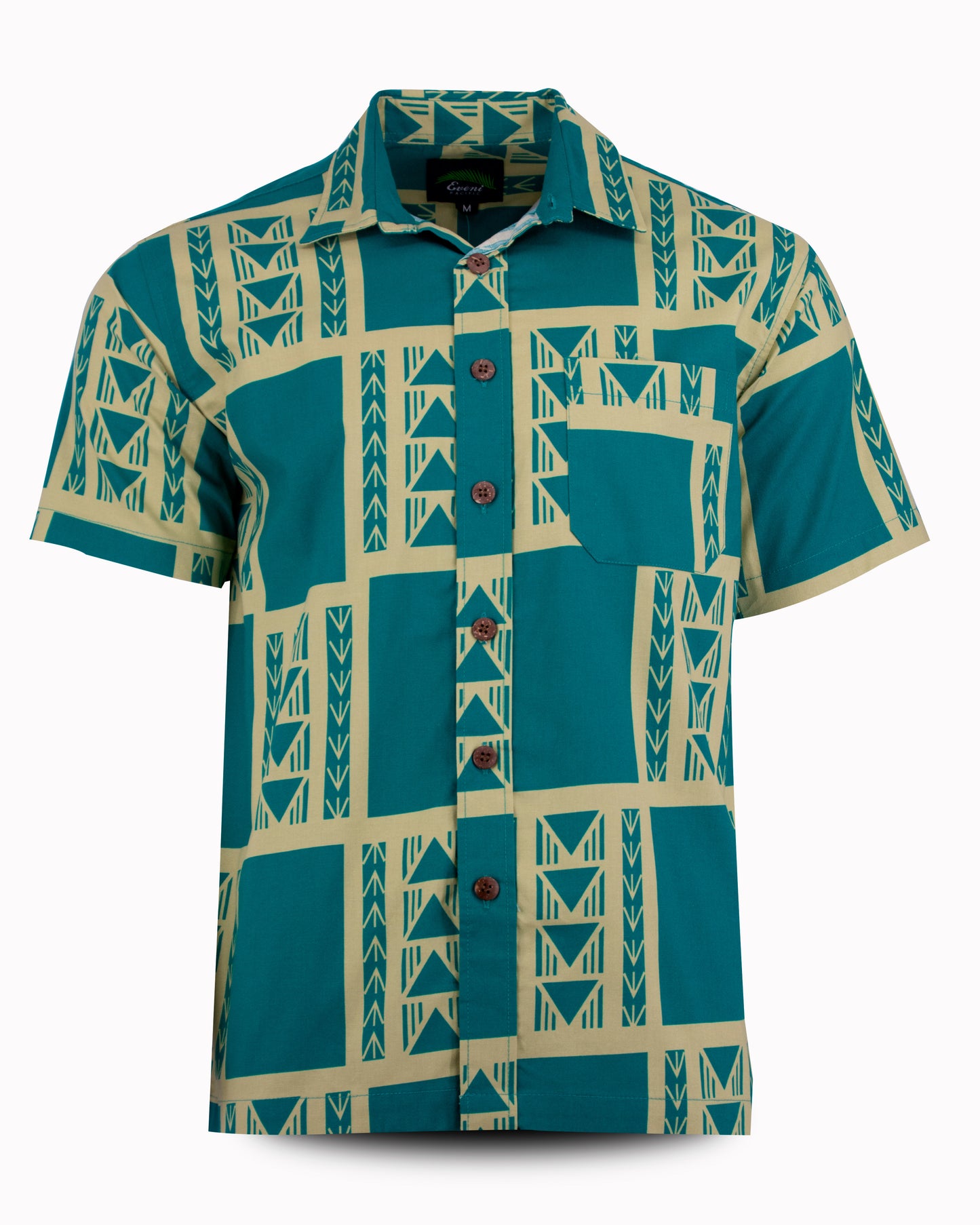 Eveni Pacific Men's Classic Shirt - Masina Teal