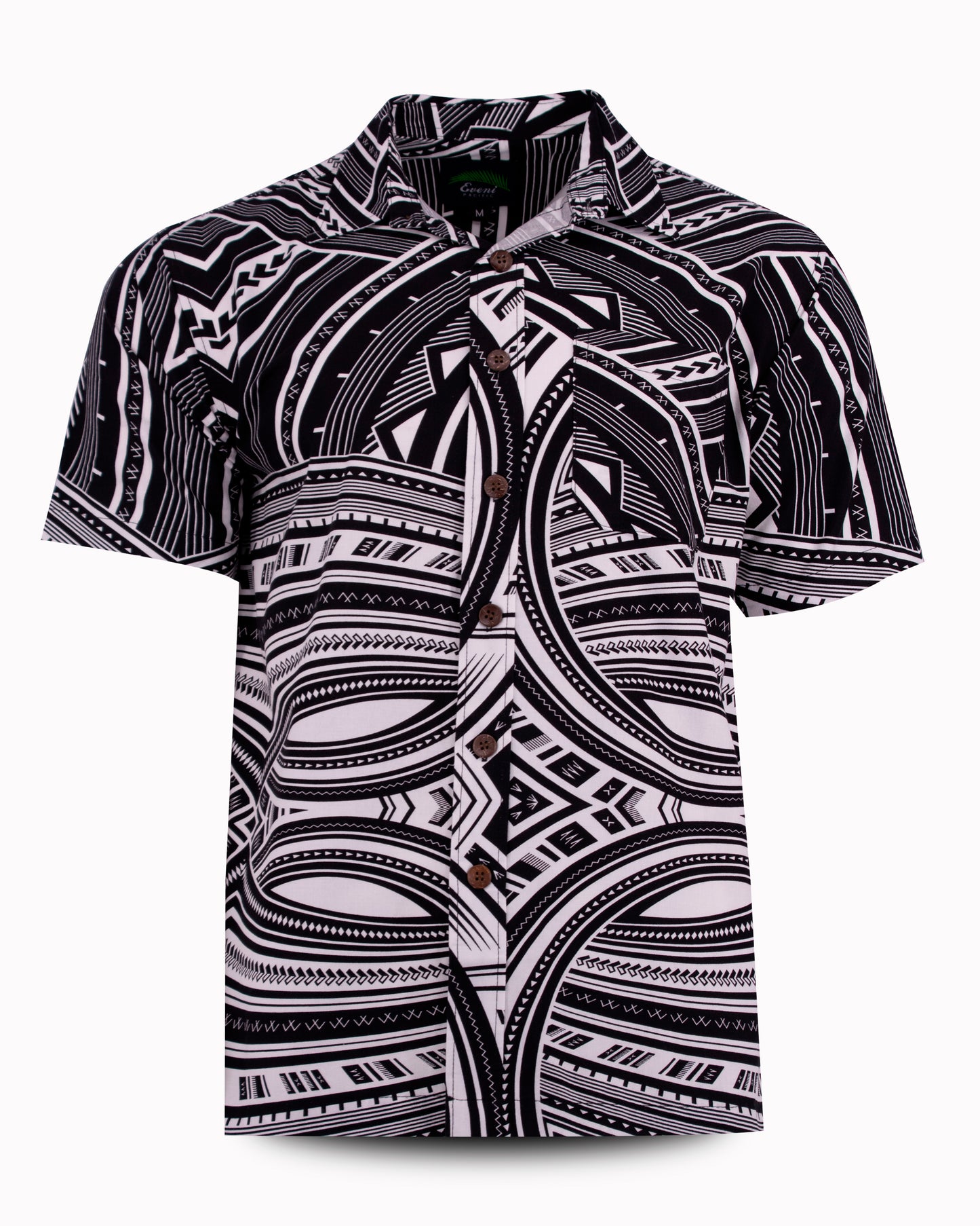 Eveni Pacific Men's Classic Shirt - Charcoal Fax