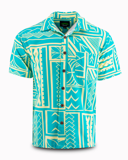 Eveni Pacific Kids Shirt - Marine