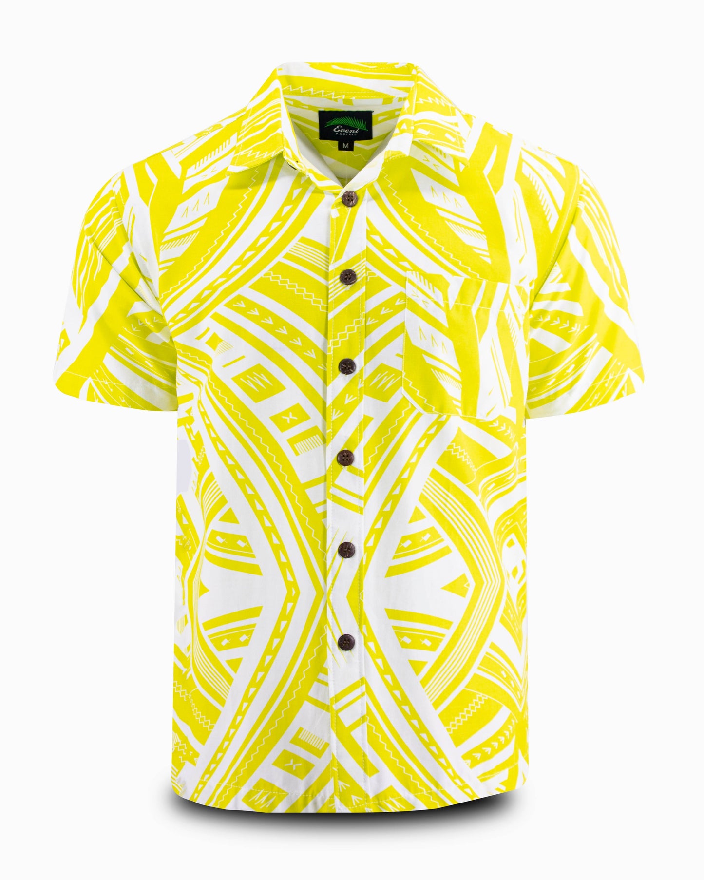 Eveni Pacific Men's Classic Shirt - Za Zing Lime