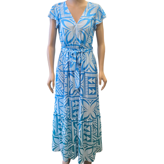 Koko Pacific Ladies Dress Saltwater Silk