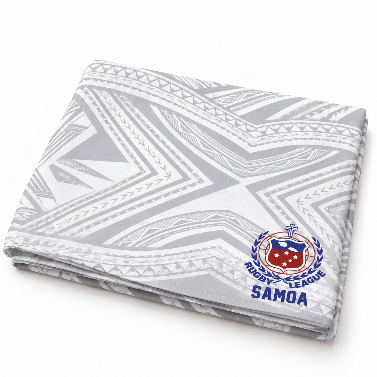 Official Samoa Rugby League Sarong - Silver Gray – Eveni Pacific