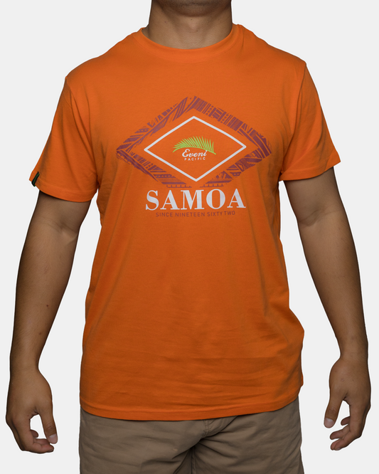 EVENI PACIFIC TEES - CLASSIC FIT SIUMU ORANGE