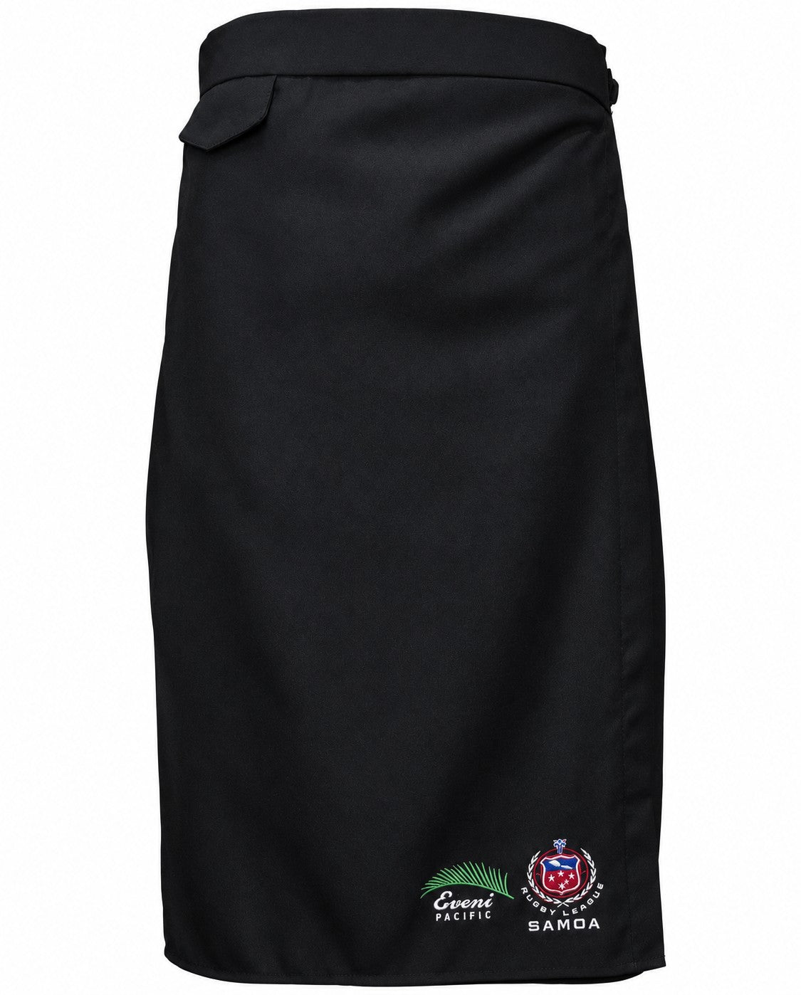 Official Toa Samoa Mens Classic Ie Faitaga - Tatau Black
