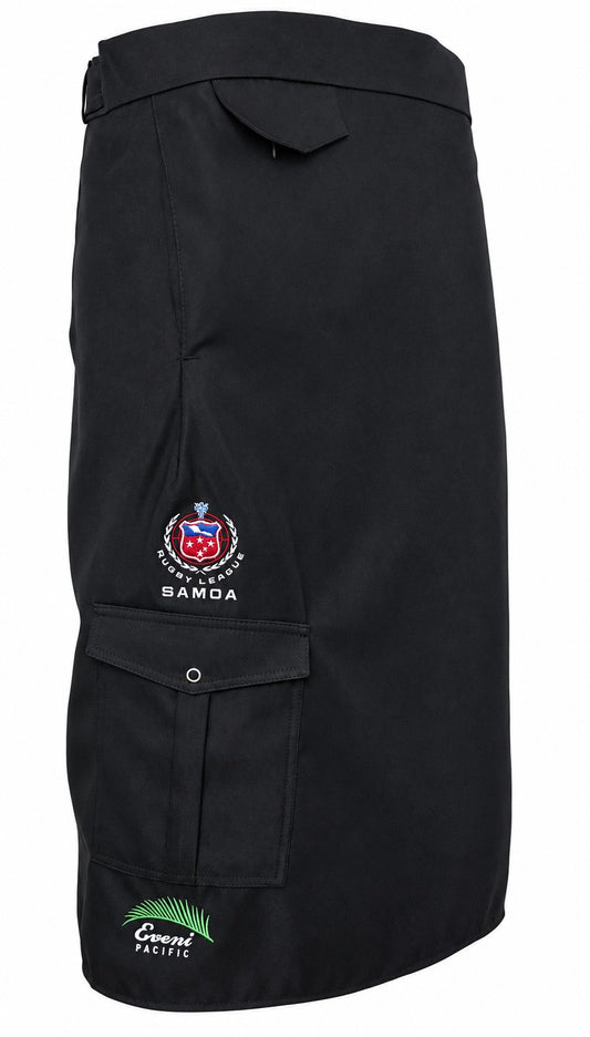 Official Toa Samoa Mens Cargo Ie Faitaga - Afi Black