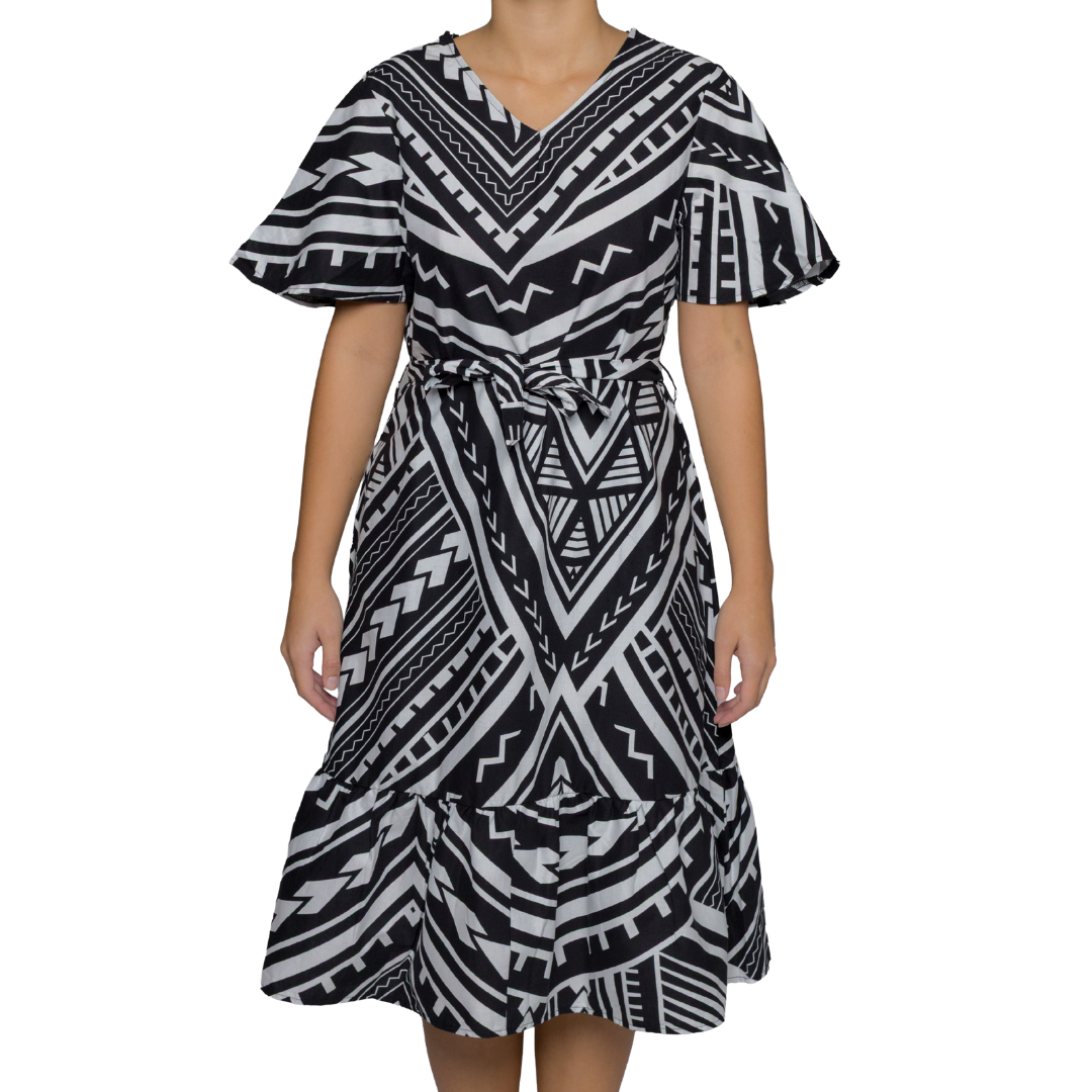 Eveni Pacific Ladies Ula Dress - Treasure Garden Coal