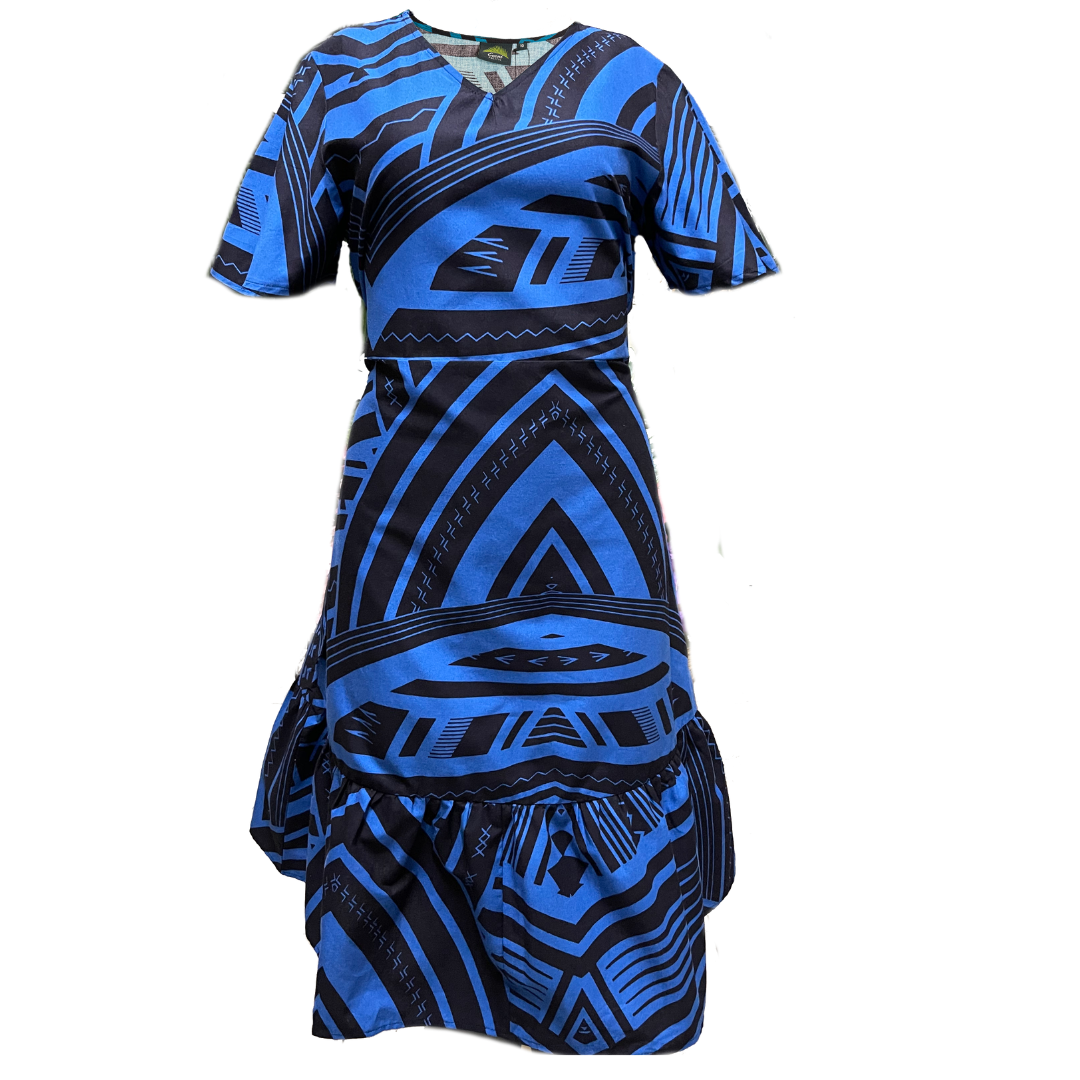 Eveni Pacific Ladies Ula Dress - Cyclops Blue
