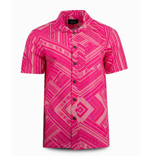 Eveni Pacific Men's Classic Shirt - Mermaid Pink