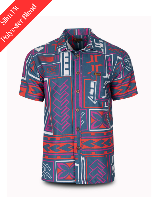 Koko Pacific Premium Short Sleeve Shirt - Victoria Star