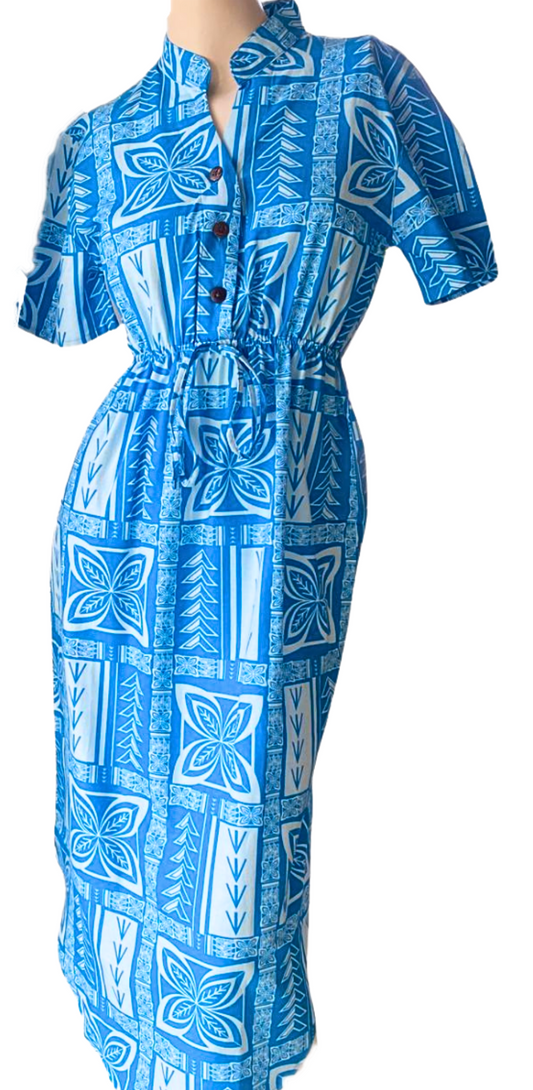 Eveni Pacific Ladies Nora Dress - Bedford Blue