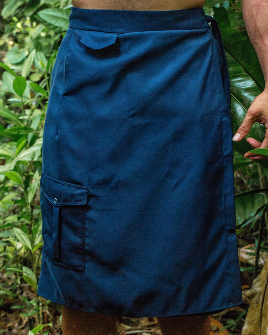 Cargo Pocket Ie Faitaga - Navy