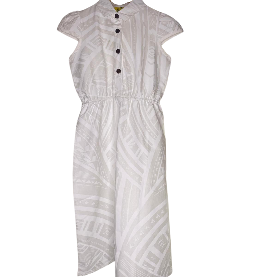 EP Girls Harper Dress - Ignite White