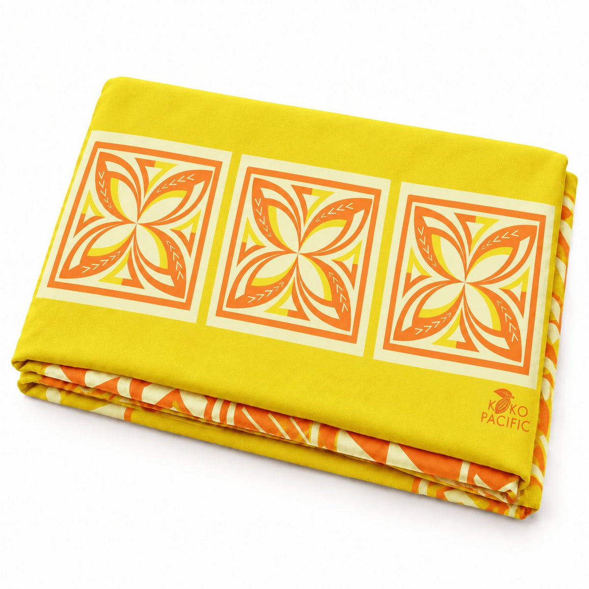 KokoPacific Sarong Floral Sunshine