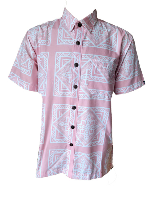 Eveni Pacific Men's Classic Shirt - Miti Pink