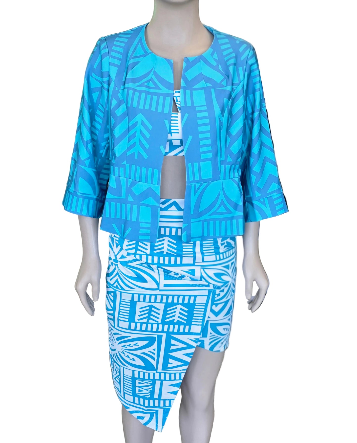 Koko Pacific Ladies Blazer - Magnolia Teal