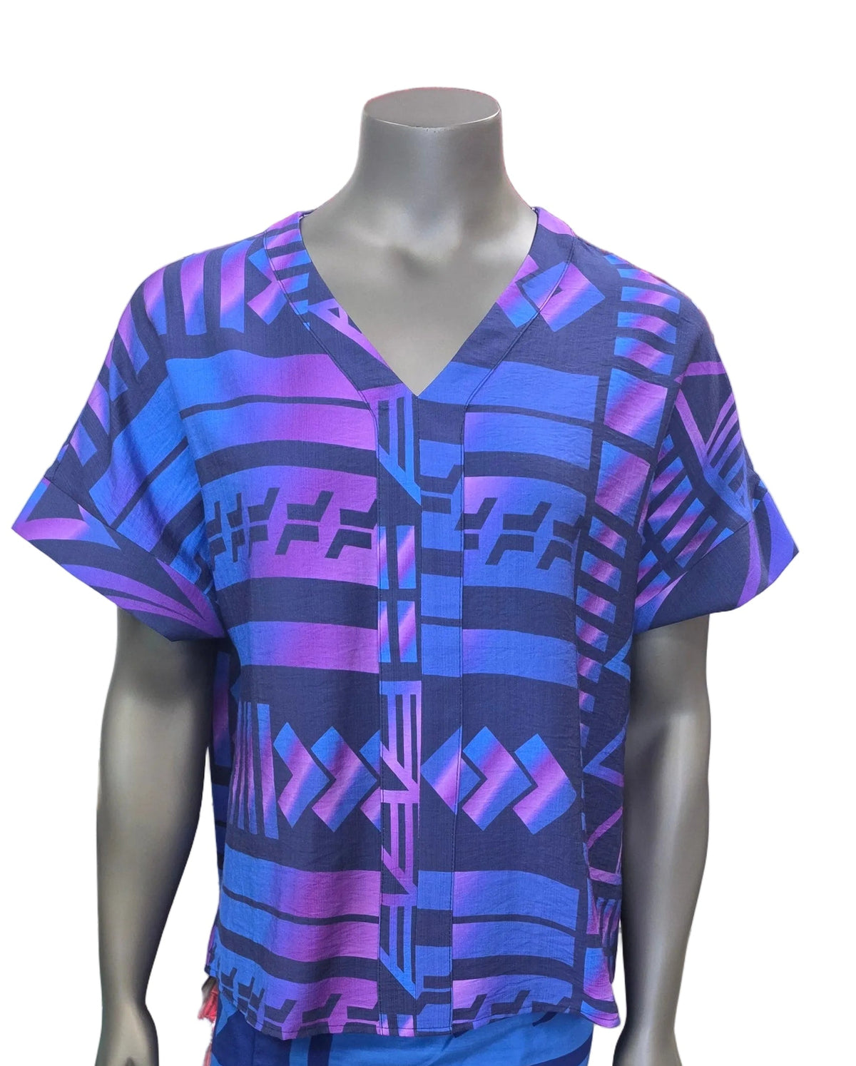 Koko Pacific Ladies Top - Glow Rock Purple