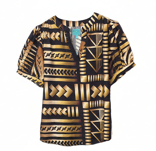 Koko Pacific Ladies Top - Opal Glow Brown