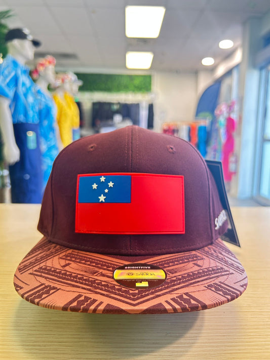 MKS Samoa Snapback Maroon
