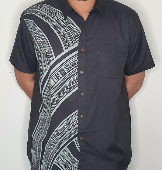 MKS SAMOA Short Sleeve Shirt -Black